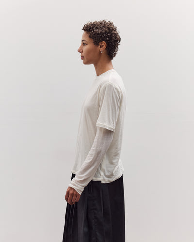 Double Normal Tee, Off-White