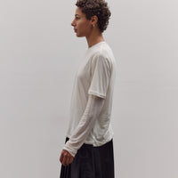 Double Normal Tee, Off-White