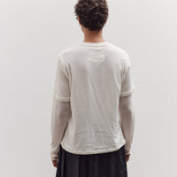 Double Normal Tee, Off-White