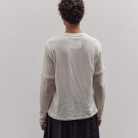 Double Normal Tee, Off-White
