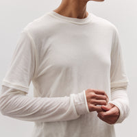 Double Normal Tee, Off-White