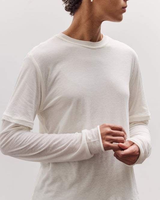 Double Normal Tee, Off-White