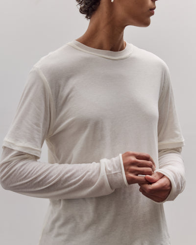 Double Normal Tee, Off-White