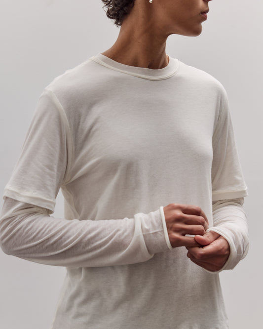 Double Normal Tee, Off-White