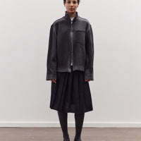 Zip-Up Knit, Painted Grey