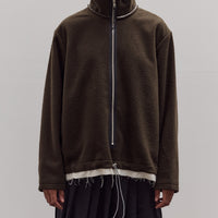 Fleece Anorak, Green
