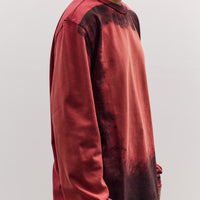 Painted Big Tee LS, Red