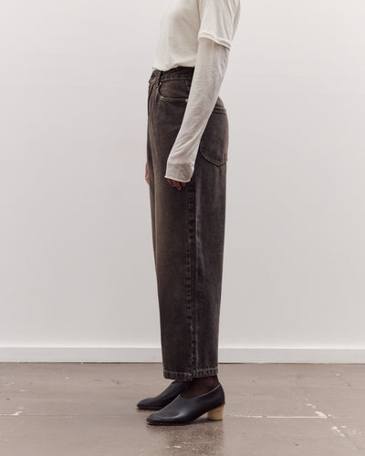 Wide Jeans, Faded Brown