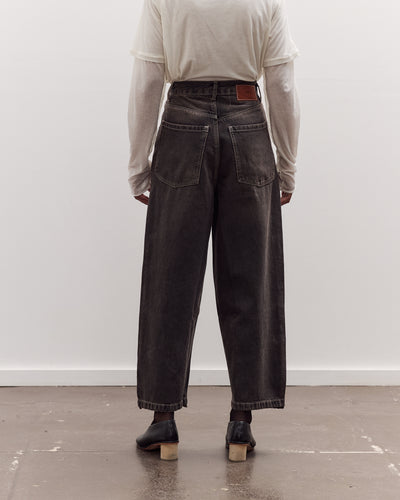 Wide Jeans, Faded Brown