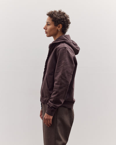 Zip Hoodie, Vintage Brown