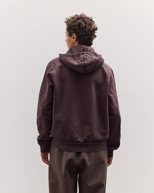 Zip Hoodie, Vintage Brown