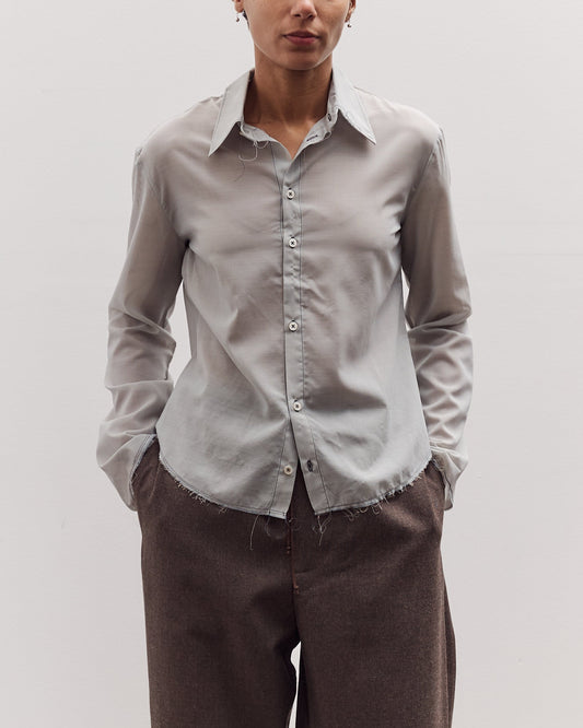 Fitted Shirt, Light Grey