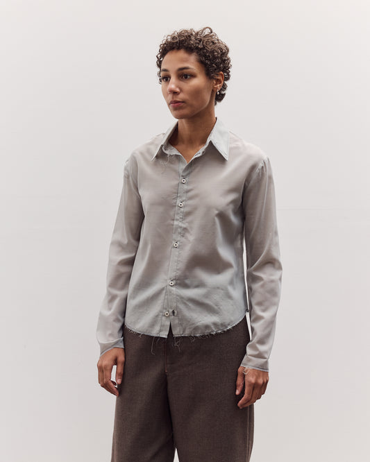 Fitted Shirt, Light Grey