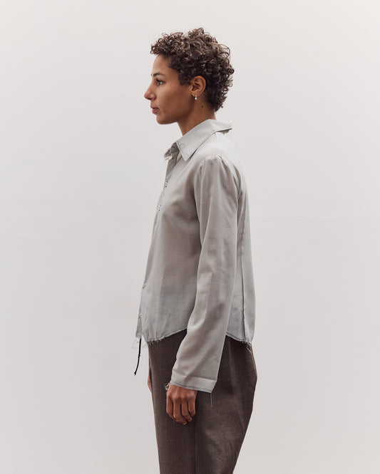 Fitted Shirt, Light Grey