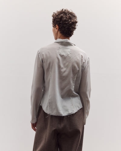 Fitted Shirt, Light Grey