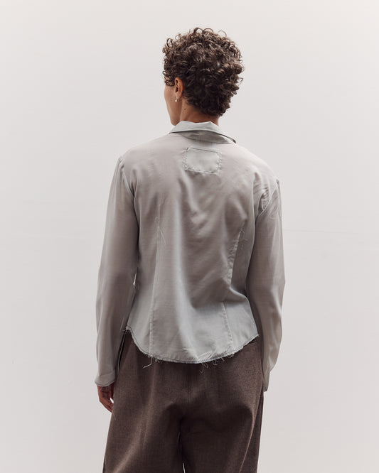 Fitted Shirt, Light Grey