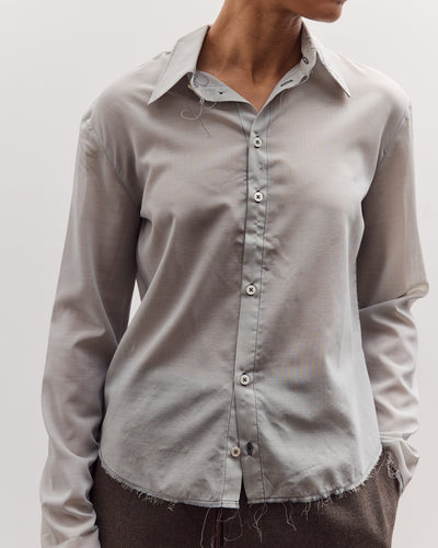 Fitted Shirt, Light Grey