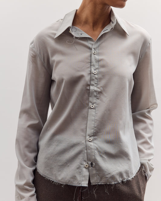 Fitted Shirt, Light Grey