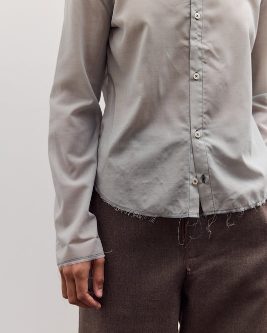 Fitted Shirt, Light Grey