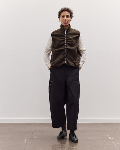 Fleece Vest, Green
