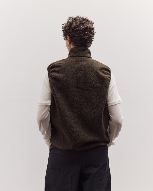 Fleece Vest, Green
