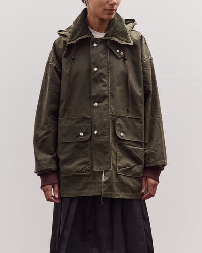 Waxed Outdoor Jacket, Green