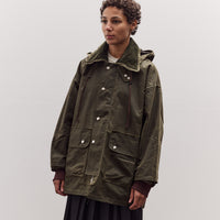 Waxed Outdoor Jacket, Green