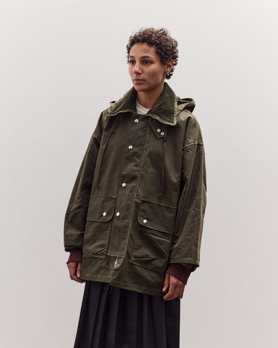 Waxed Outdoor Jacket, Green