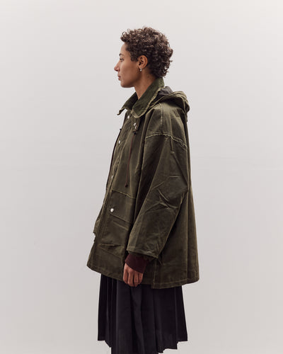 Waxed Outdoor Jacket, Green