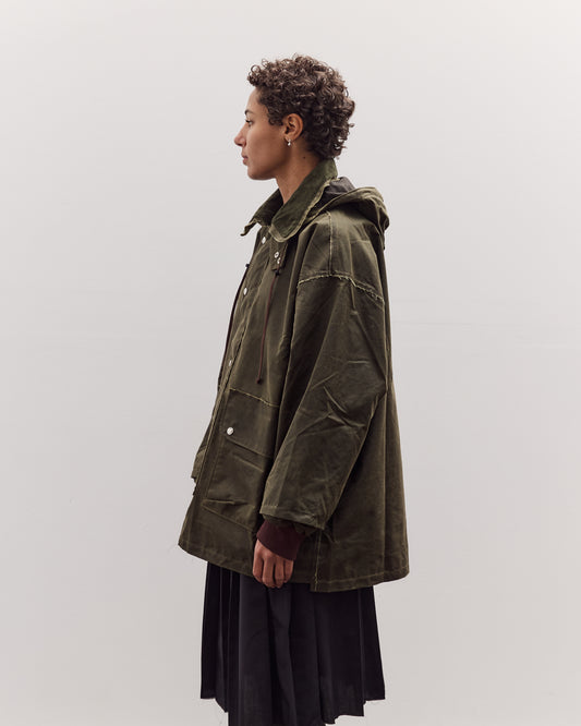 Waxed Outdoor Jacket, Green