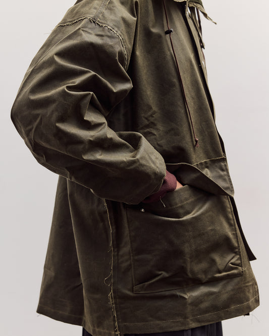 Waxed Outdoor Jacket, Green