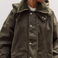 Waxed Outdoor Jacket, Green