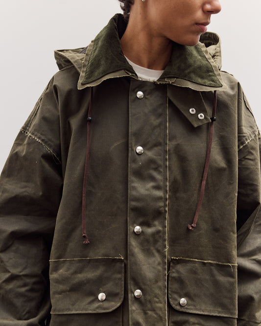 Waxed Outdoor Jacket, Green