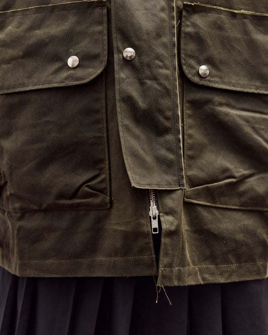 Waxed Outdoor Jacket, Green