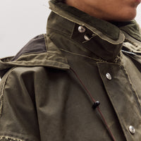 Waxed Outdoor Jacket, Green