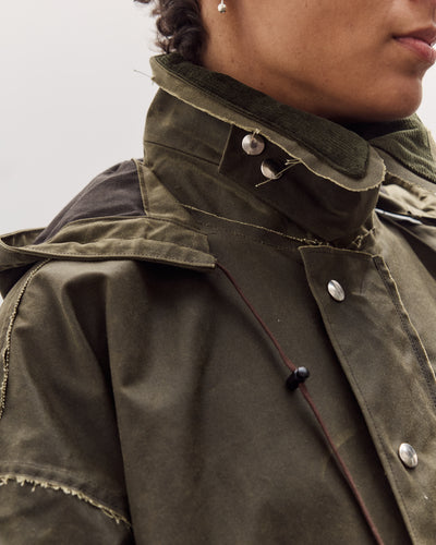 Waxed Outdoor Jacket, Green