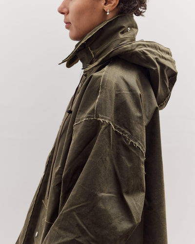 Waxed Outdoor Jacket, Green
