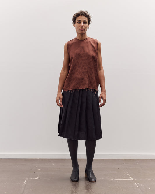 Normal Top, Brown Flowers