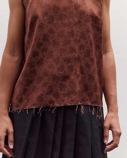 Normal Top, Brown Flowers