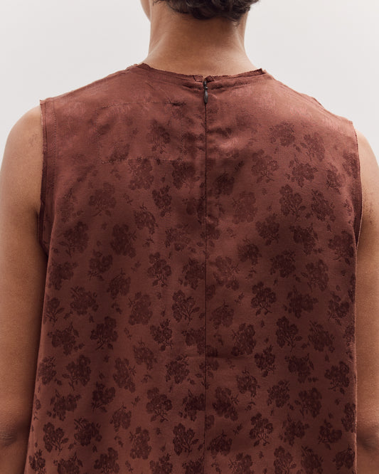 Normal Top, Brown Flowers