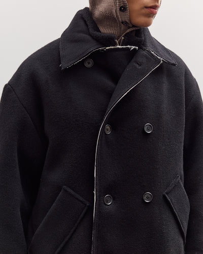 Peacoat Long, Black