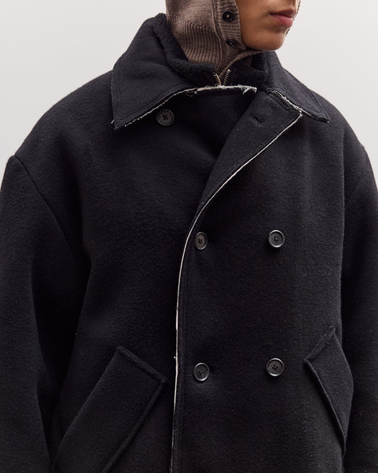 Peacoat Long, Black