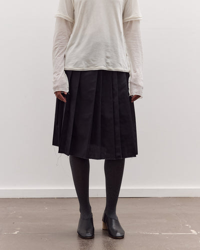 Pleat Skirt, Brown