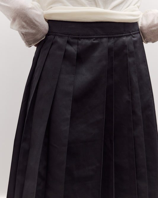 Pleat Skirt, Brown