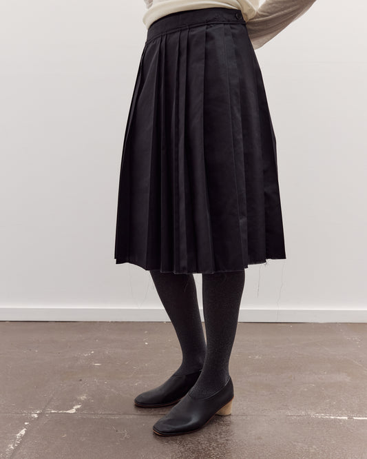 Pleat Skirt, Brown