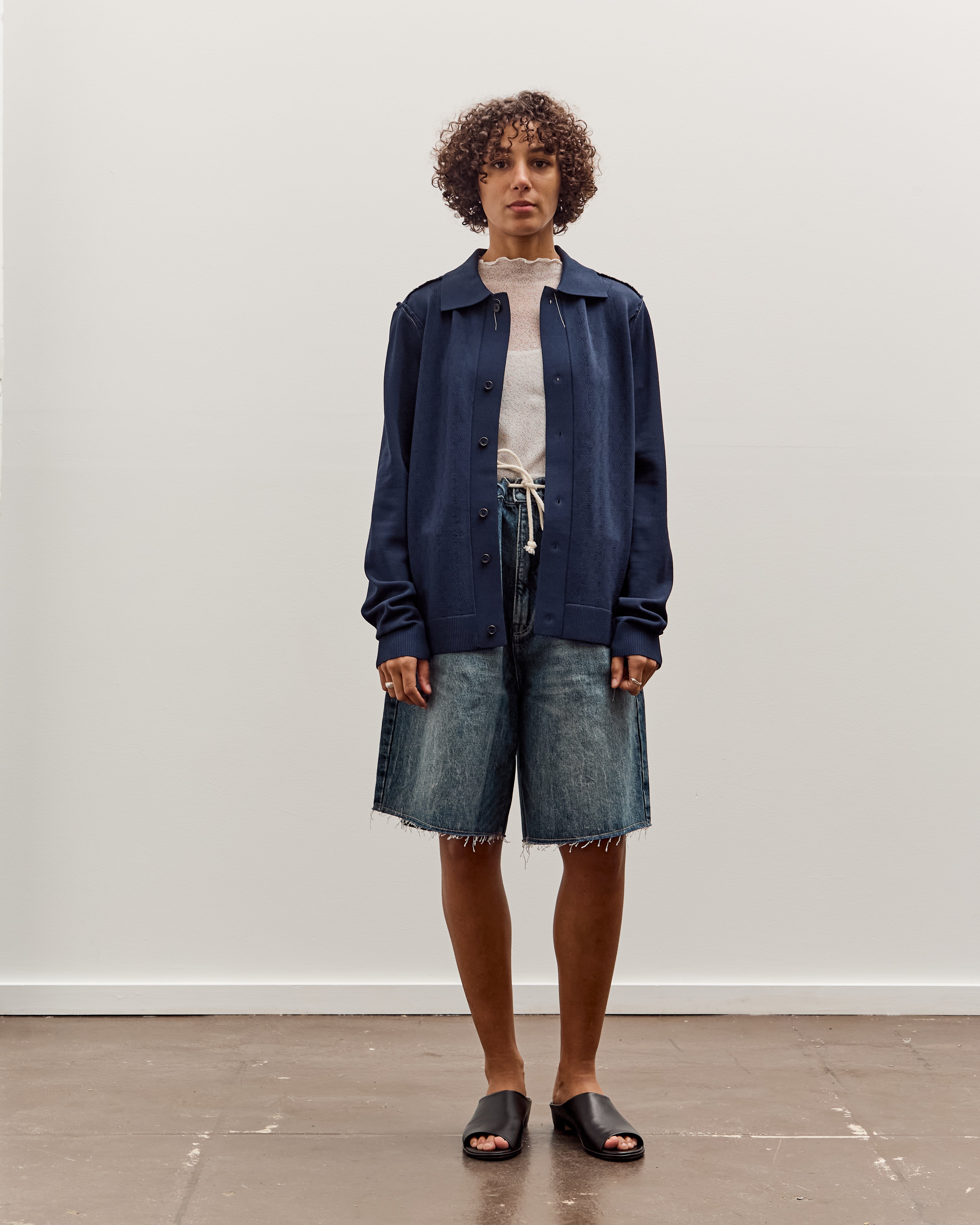 パンツ CAMIEL FORTGENS BIG SHORTS Camiel Fortgens Big Shorts, Vintage Wash – Glasswing