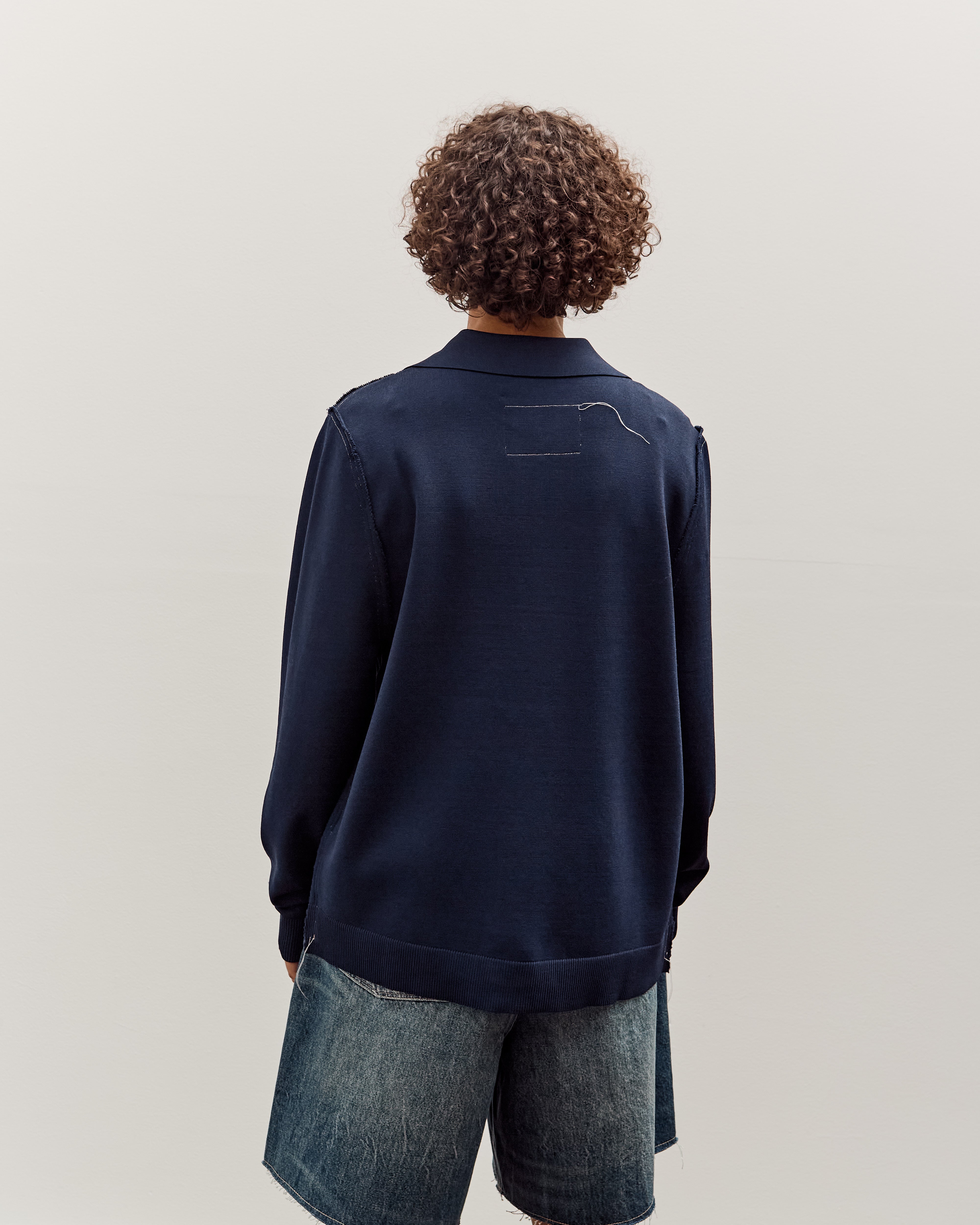 Camiel Fortgens Ajur Cardigan, Petrol – Glasswing