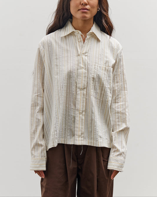 Camiel Fortgens Basic Shirt, Off White Stripes