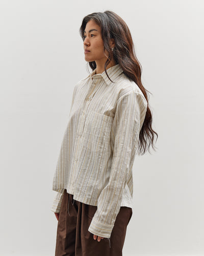 Camiel Fortgens Basic Shirt, Off White Stripes