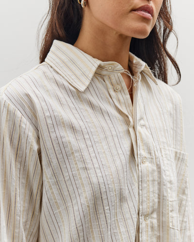 Camiel Fortgens Basic Shirt, Off White Stripes